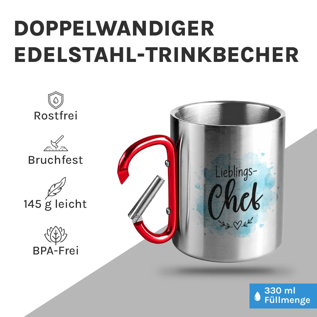 Ein kleiner Gruß bei jedem Schluck