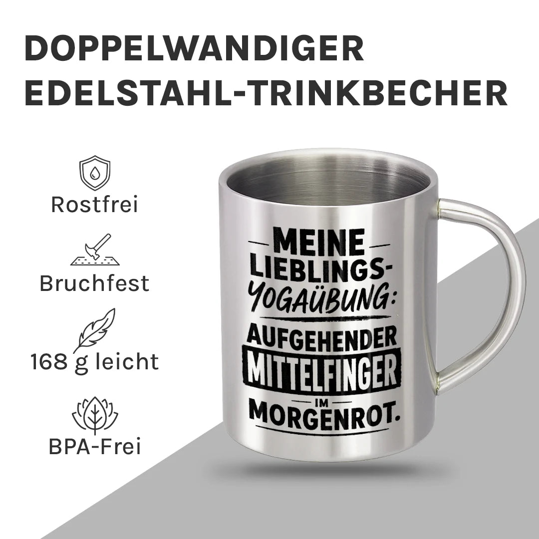 Ein kleiner Gruß bei jedem Schluck