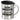 Ich bin Architektin, was ist deine Superkraft? – Edelstahlbecher 400 ml – Silber – Mit Deckel – Ansicht 1 #farbe_silber