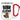 Bobr kurwa – Karabinerbecher 330 ml – Weiß/Rot – Ohne Deckel – Ansicht 1 #farbe_weiss-rot
