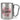 Lieblings-Mama – Karabinerbecher 330 ml – Silber/Silber – Ohne Deckel – Ansicht 1 #farbe_silber-silber