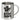 Die Pflicht ruft – sag ihr, ich rufe zurück – Edelstahlbecher 400 ml – Silber – Ohne Deckel und Karabiner – Ansicht 1 #farbe_silber