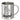 Reingeschaut – Edelstahlbecher 400 ml – Silber – Ohne Deckel und Karabiner – Ansicht 1 #farbe_silber