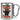 Anti-Stress Tasse für Friseure – Karabinerbecher 330 ml – Silber/Silber – Ohne Deckel – Ansicht 1 #farbe_silber-silber