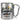 Campingmodus aktiviert – Karabinerbecher 330 ml – Silber/Silber – Ohne Deckel – Ansicht 1 #farbe_silber-silber