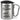 Leg dich niemals mit einem Camper an – Karabinerbecher 330 ml – Silber/Silber – Mit Deckel – Ansicht 1 #farbe_silber-silber