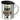 Traue keinem Chef, der heute noch keinen Kaffee hatte – Edelstahlbecher 400 ml – Silber – Mit Deckel – Ansicht 1 #farbe_silber