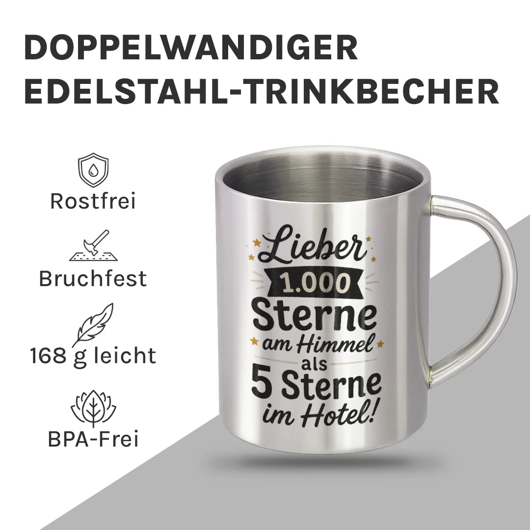 Ein kleiner Gruß bei jedem Schluck