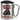 Anti-Stress Tasse für Mechaniker – Karabinerbecher 330 ml – Silber/Silber – Mit Deckel – Ansicht 1 #farbe_silber-silber