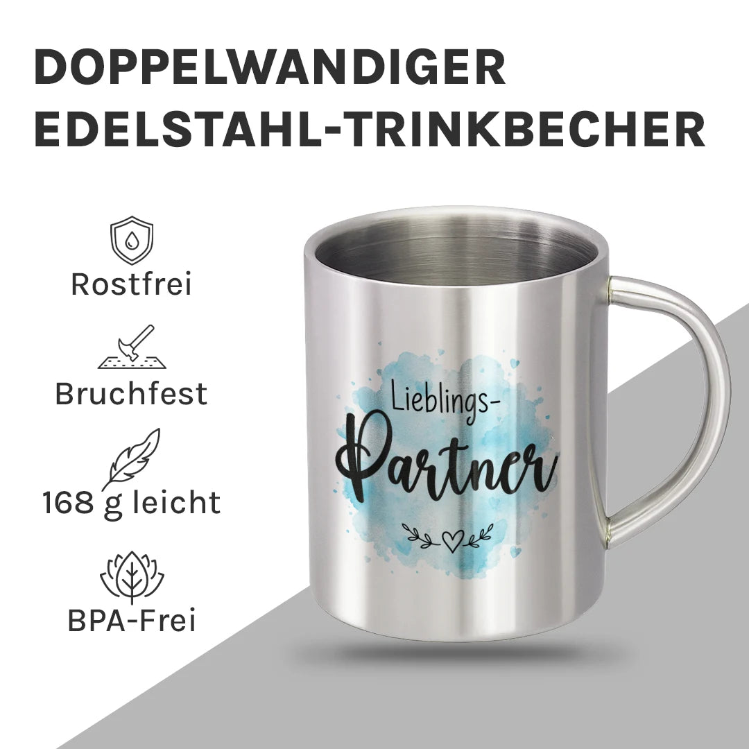 Ein kleiner Gruß bei jedem Schluck