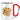 Spritz up your life – Karabinerbecher 330 ml – Weiß/Rot – Ohne Deckel – Ansicht 1 #farbe_weiss-rot