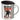 Anti-Stress Tasse für Schiedsrichter – Edelstahlbecher 400 ml – Silber – Mit Deckel – Ansicht 1 #farbe_silber