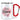 Lieblings-Mama – Karabinerbecher 330 ml – Weiß/Rot – Ohne Deckel – Ansicht 1 #farbe_weiss-rot