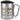 Schaf, unschaf – Karabinerbecher 330 ml – Silber/Silber – Mit Deckel – Ansicht 1 #farbe_silber-silber