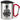 So sieht der beste Arzt der Welt aus! – Karabinerbecher 330 ml – Silber/Rot – Mit Deckel – Ansicht 1 #farbe_silber-rot