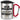 Ich bin Vogelmama, was ist deine Superkraft? – Karabinerbecher 330 ml – Silber/Rot – Mit Deckel – Ansicht 1 #farbe_silber-rot