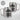 So viele Katzen auf dieser Welt und ich hab die tollste – Karabinerbecher 330 ml – Silber/Silber – Ohne Deckel – Ansicht 3 #farbe_silber-silber
