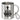 So sieht der beste Bauarbeiter der Welt aus! – Edelstahlbecher 400 ml – Silber – Mit Karabiner – Ansicht 1 #farbe_silber