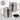 Guck mich nicht in diesem Ton an – Karabinerbecher 330 ml – Silber/Silber – Mit Deckel – Ansicht 3 #farbe_silber-silber