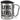 Level für Level – Karabinerbecher 330 ml – Silber/Silber – Mit Deckel – Ansicht 1 #farbe_silber-silber