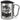 Mrs. Always Right – Karabinerbecher 330 ml – Silber/Silber – Mit Deckel – Ansicht 1 #farbe_silber-silber