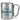 Lieblings-Mitarbeiter – Karabinerbecher 330 ml – Silber/Silber – Ohne Deckel – Ansicht 1 #farbe_silber-silber