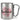 Lieblings-Nachbarin – Karabinerbecher 330 ml – Silber/Silber – Ohne Deckel – Ansicht 1 #farbe_silber-silber