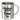 Glückwunsch, du wirst Oma – Edelstahlbecher 400 ml – Silber – Ohne Deckel und Karabiner – Ansicht 1 #farbe_silber