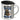 Anti-Stress Tasse fürs Angeln – Edelstahlbecher 400 ml – Silber – Mit Deckel – Ansicht 1 #farbe_silber