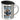 Anti-Stress Tasse für Montage – Edelstahlbecher 400 ml – Silber – Mit Deckel – Ansicht 1 #farbe_silber