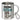Erkenne die Zeichen – Edelstahlbecher 400 ml – Silber – Mit Karabiner – Ansicht 1 #farbe_silber