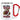Anti-Stress Tasse für Winzer – Karabinerbecher 330 ml – Weiß/Rot – Ohne Deckel – Ansicht 1 #farbe_weiss-rot