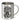 Sind wir zu laut, bist du zu alt – Edelstahlbecher 400 ml – Silber – Ohne Deckel und Karabiner – Ansicht 1 #farbe_silber