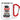 We need each otter – Karabinerbecher 330 ml – Weiß/Rot – Ohne Deckel – Ansicht 1 #farbe_weiss-rot