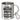 Coole Kollegen sind schwer zu finden, hart zu verlassen und unvergesslich – Edelstahlbecher 400 ml – Silber – Mit Karabiner – Ansicht 1 #farbe_silber