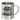 Ich bin Tierarzt, was ist deine Superkraft? – Edelstahlbecher 400 ml – Silber – Ohne Deckel und Karabiner – Ansicht 1 #farbe_silber
