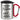 Leg dich niemals mit einem Camper an – Karabinerbecher 330 ml – Silber/Rot – Mit Deckel – Ansicht 1 #farbe_silber-rot
