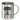 Schonend behandeln, dieser Kollege ist seit 10 Jahren im Dienst – Jubiläum – Edelstahlbecher 400 ml – Silber – Ohne Deckel und Karabiner – Ansicht 1 #farbe_silber