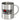 I love hot moms – Edelstahlbecher 400 ml – Silber – Ohne Deckel und Karabiner – Ansicht 1 #farbe_silber