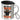 Anti-Stress Tasse für Friseure – Edelstahlbecher 400 ml – Silber – Mit Deckel und Karabiner – Ansicht 1 #farbe_silber