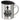 So sieht der beste Polizist der Welt aus! – Edelstahlbecher 400 ml – Silber – Mit Deckel – Ansicht 1 #farbe_silber