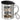 Keine Ahnung, ich arbeite nur hier – Edelstahlbecher 400 ml – Silber – Mit Deckel und Karabiner – Ansicht 1 #farbe_silber