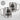Ich bin Oma, was ist deine Superkraft? – Karabinerbecher 330 ml – Silber/Silber – Ohne Deckel – Ansicht 3 #farbe_silber-silber