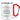 Falls jemand Nerven findet: Das sind meine – Flowers – Karabinerbecher 330 ml – Weiß/Rot – Ohne Deckel – Ansicht 1 #farbe_weiss-rot