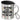 Ich kann auch nüchtern, will aber nicht – Edelstahlbecher 400 ml – Silber – Mit Deckel und Karabiner – Ansicht 1 #farbe_silber