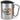 It’s Spritz o’clock – Karabinerbecher 330 ml – Silber/Silber – Mit Deckel – Ansicht 1 #farbe_silber-silber