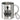 So sieht der beste Zahnarzt der Welt aus! – Edelstahlbecher 400 ml – Silber – Mit Karabiner – Ansicht 1 #farbe_silber