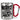 Nervst du dich auch so wie mich? – Karabinerbecher 330 ml – Silber/Rot – Ohne Deckel – Ansicht 1 #farbe_silber-rot
