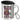 Anti-Stress Tasse für die Wechseljahre – Edelstahlbecher 400 ml – Silber – Mit Deckel und Karabiner – Ansicht 1 #farbe_silber