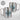 Lieblings-Mitarbeiter – Karabinerbecher 330 ml – Silber/Silber – Ohne Deckel – Ansicht 3 #farbe_silber-silber